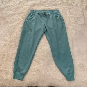FIGS Joggers Womens Medium Petite Zamora Technical Scrub Pants Medical Nurse